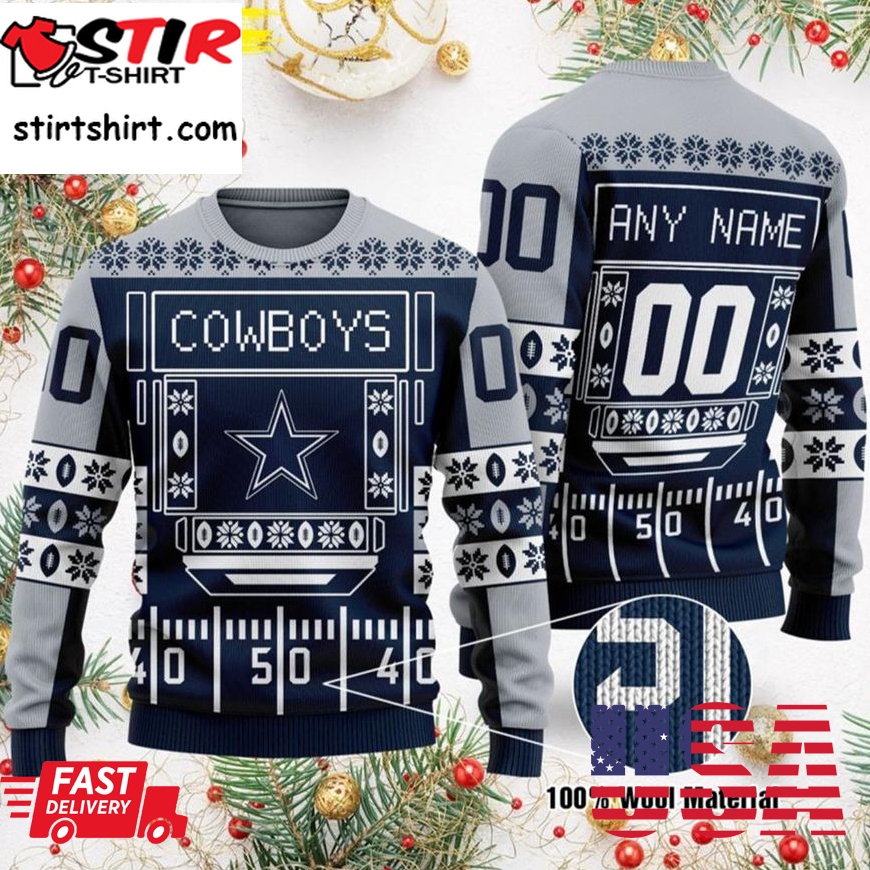 Dallas Cowboys Nfl Ugly Sweater Dallas Cowboys Ugly Christmas Sweater