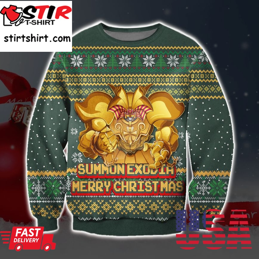 Exodia Yugioh Ugly Christmas Sweater   69
