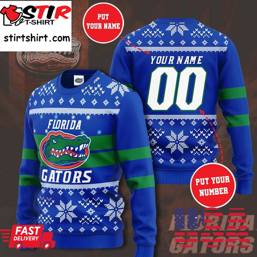 Florida Gators Personalized Custom Christmas Sweater