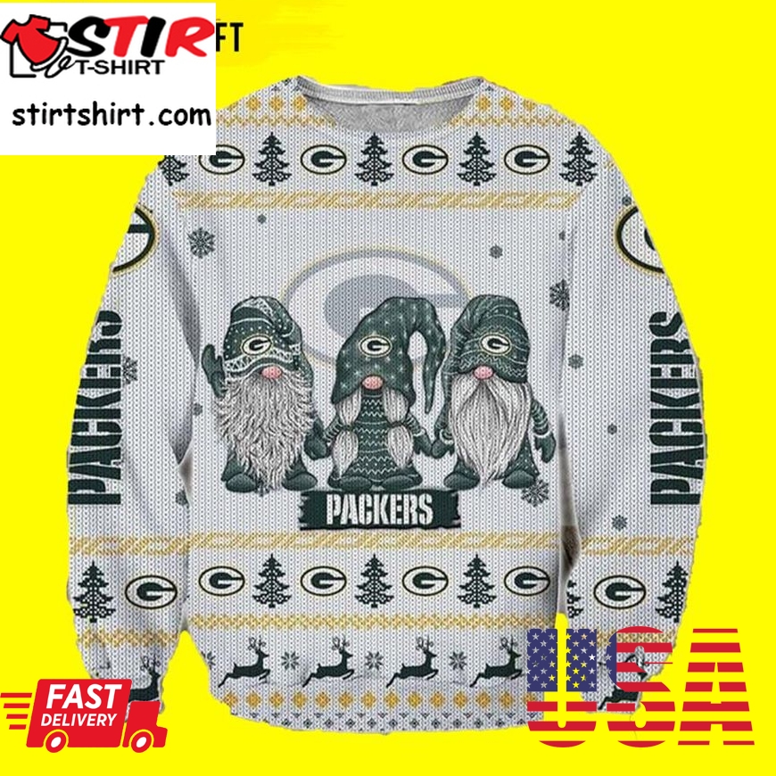 Funny Noel Green Bay Packers Ugly Christmas Sweater