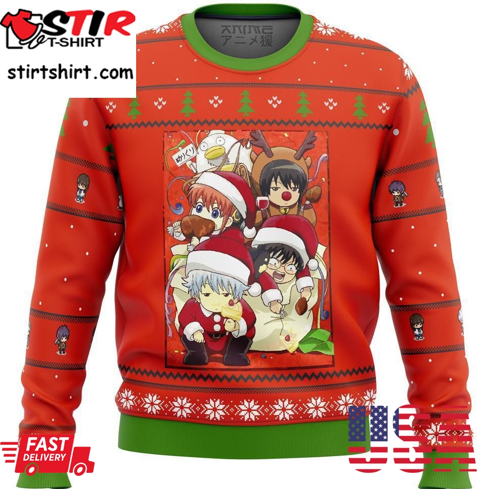 Gintama Holiday Ugly Sweater