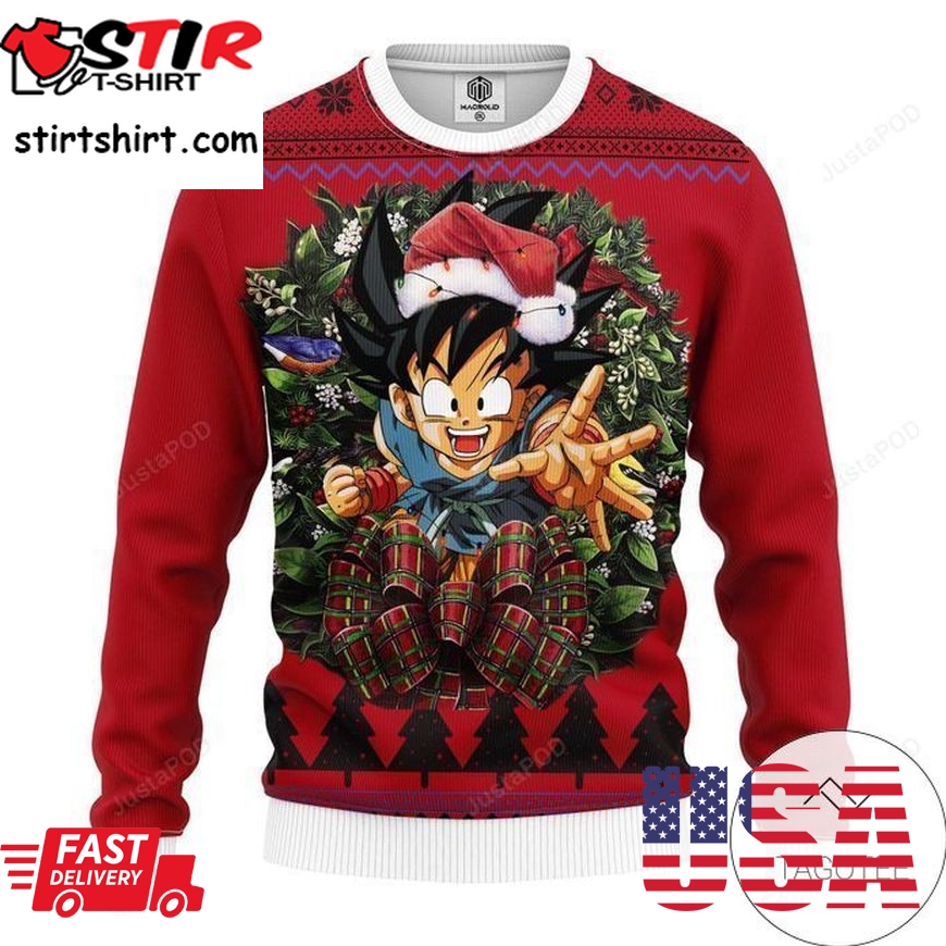 Goku Kid Dragon Ball Z Ugly Sweater