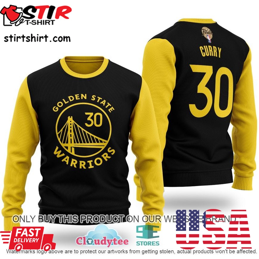 Golden State Warriors Curry Christmas Sweater 