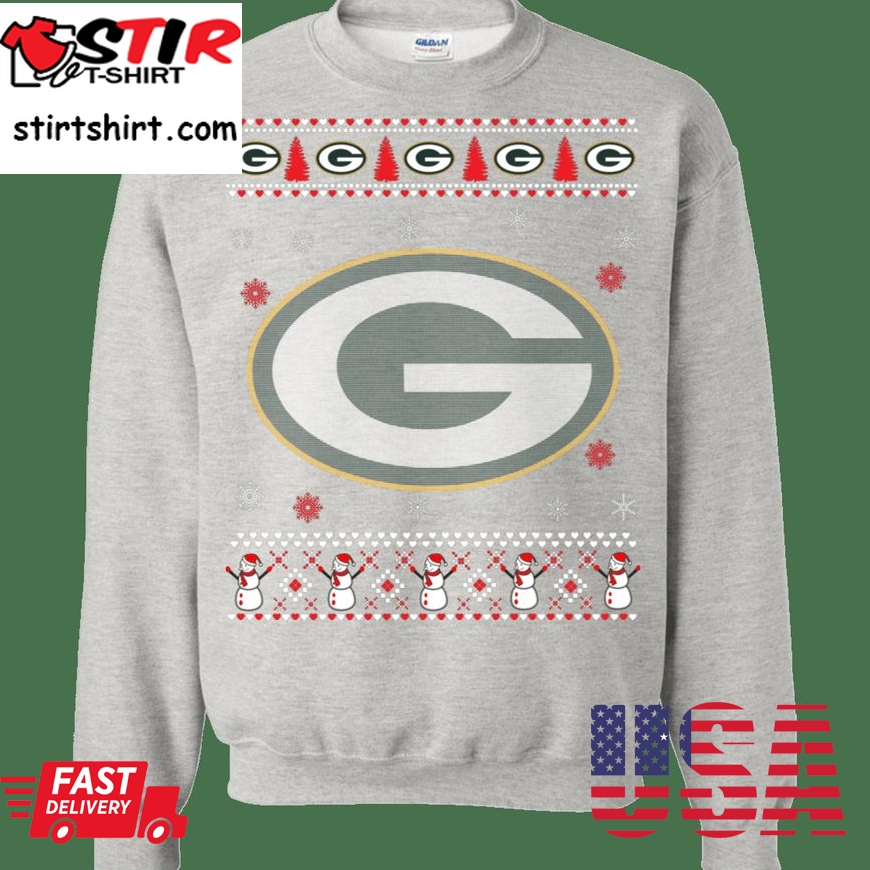 Green Bay Packers Ugly Christmas Sweater Nfl Fan Gift Sweatshirt, Gift