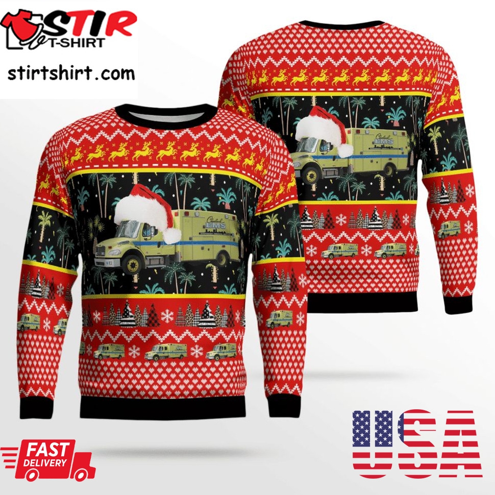 Hot Cleveland Ems Ver 3 3D Christmas Sweater