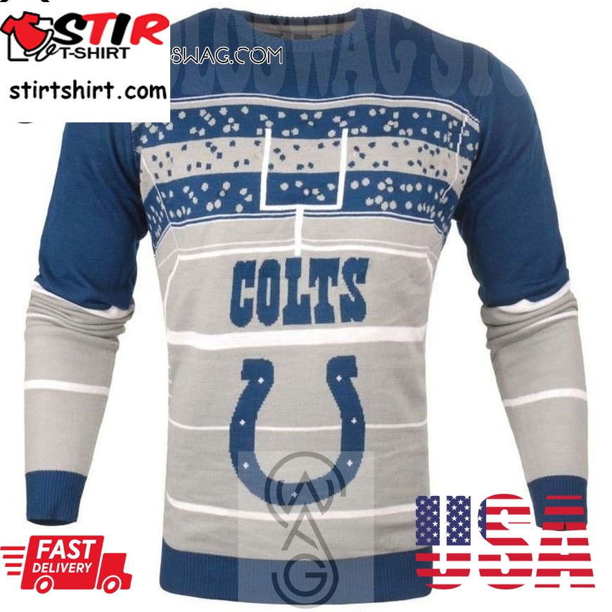 Indianapolis Colts Nfl Knitting Pattern Ugly Christmas Sweater
