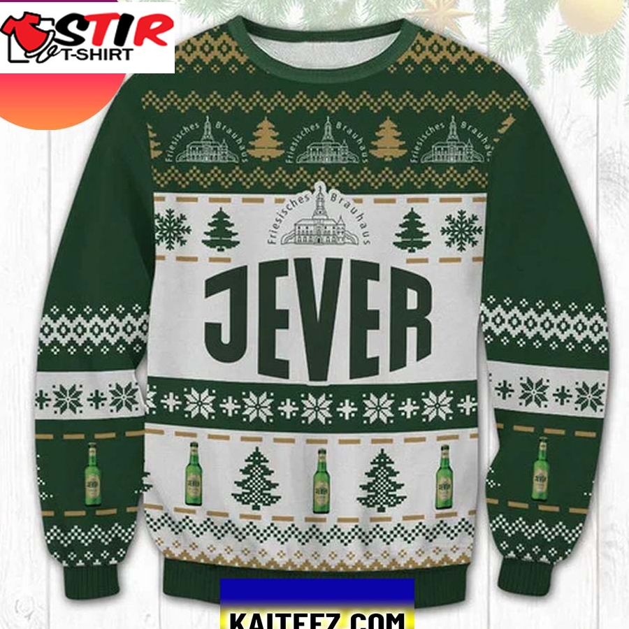 Jever Brewery 3D Christmas Ugly Sweater