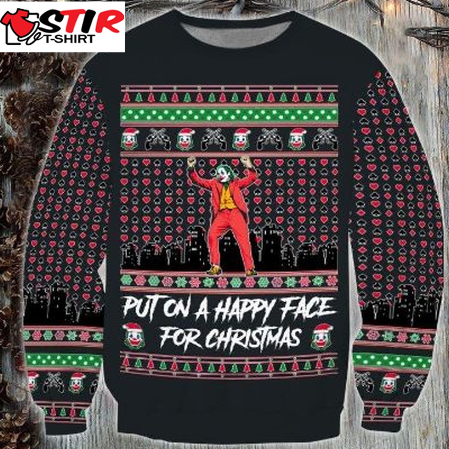 Joker Movie Ugly Christmas Sweater