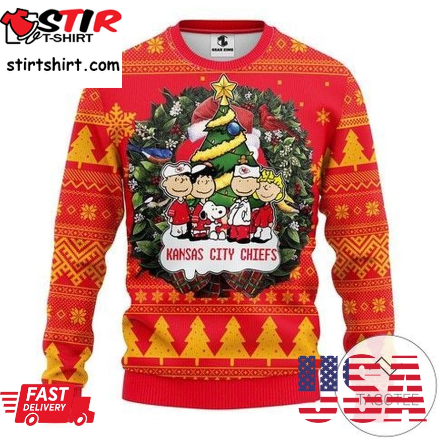 Kansas City Chiefs Christmas For Fans Ugly Sweater