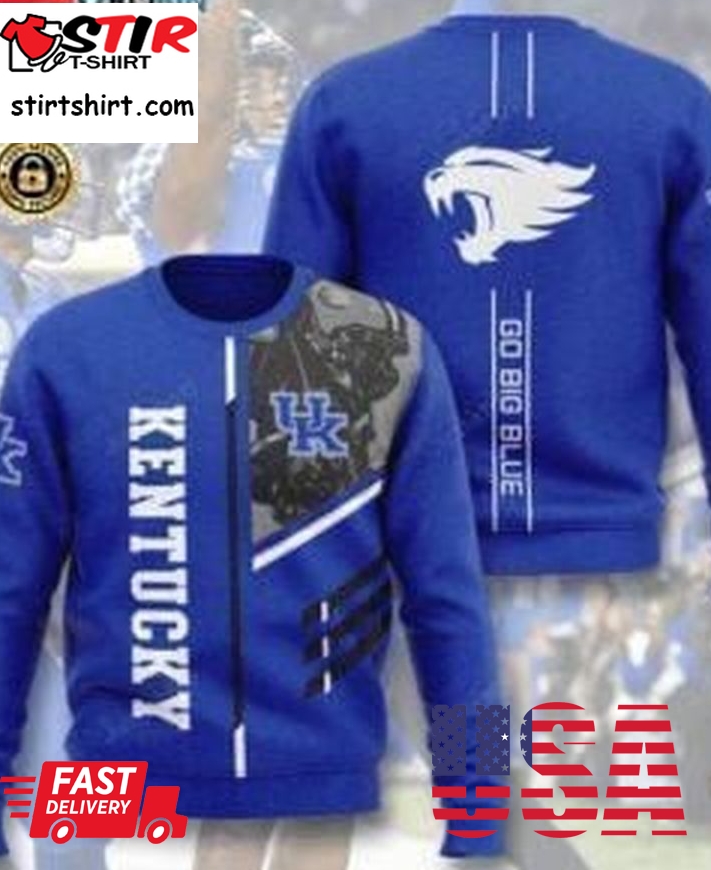 Kentucky Wildcats Ugly Christmas Sweater All Over Print Sweatshirt Ugly
