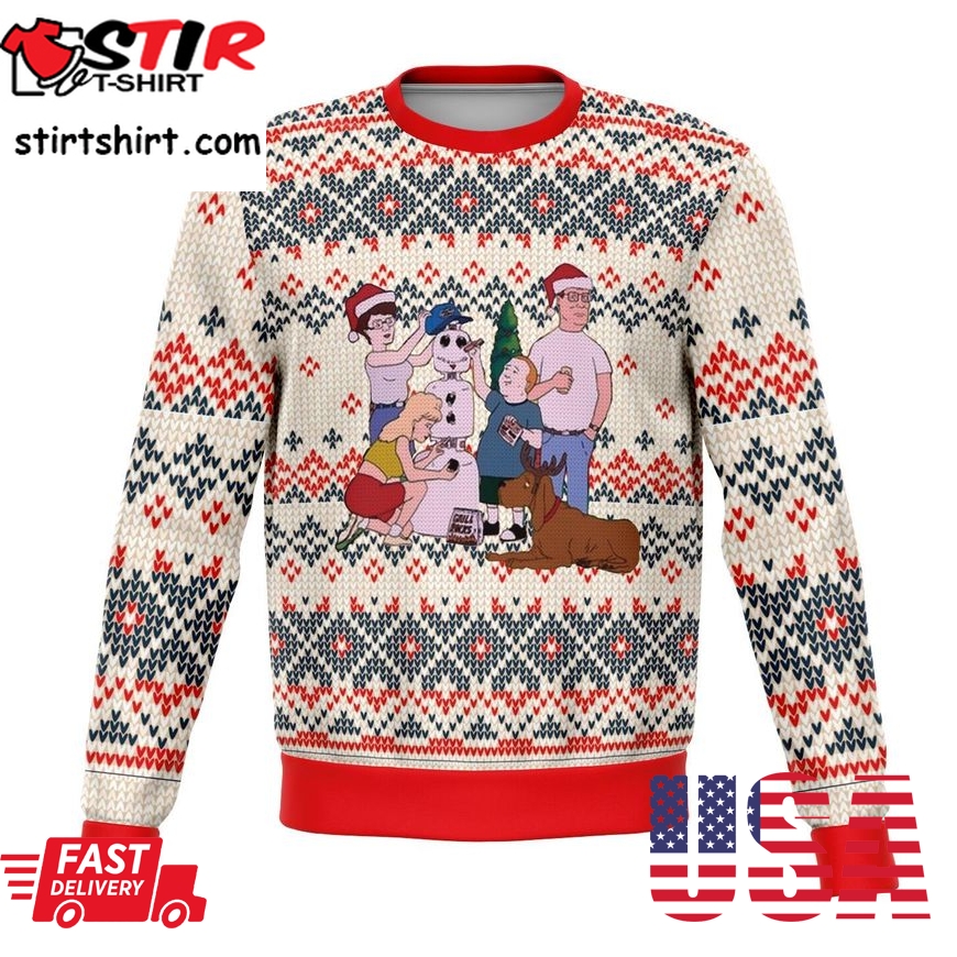 King Of The Hill Premium Ugly Christmas Sweater