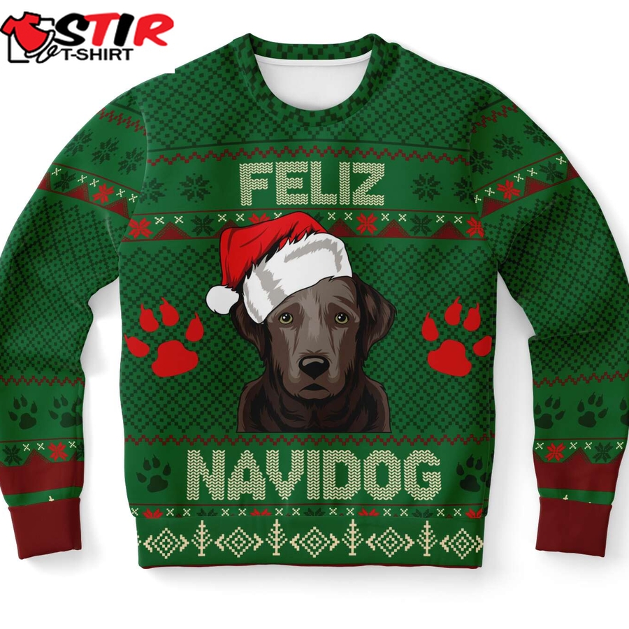 Labrador Feliz Navidog Ugly Christmas Sweater