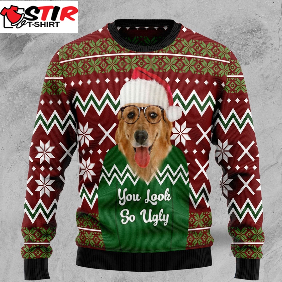 Labrador Retriever You Look So Ugly Ugly Christmas Sweater