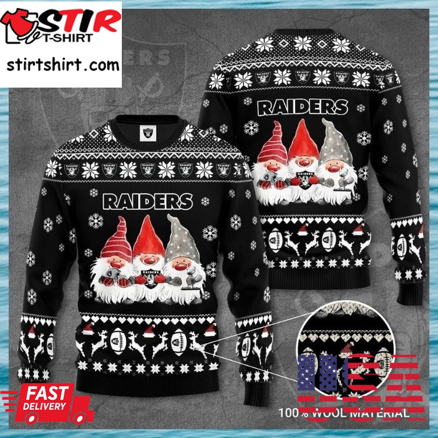 Las Vegas Raiders Nfl Christmas Sweater