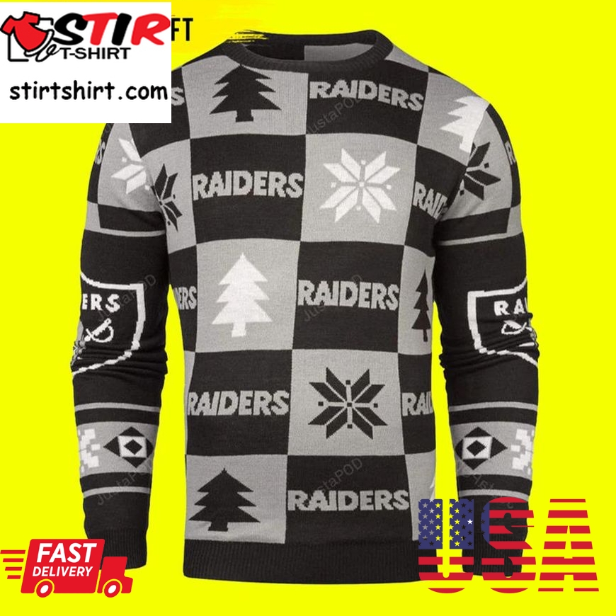 Las Vegas Raiders Nfl Raiders Ugly Christmas Sweater