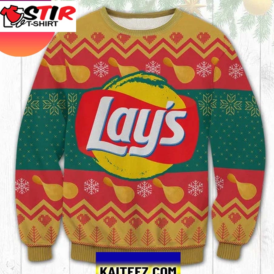 Lay's 3D Christmas Ugly Sweater