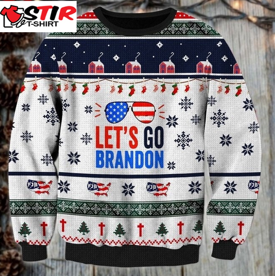 Let&8217;S Go Brandon Ugly Christmas Sweater