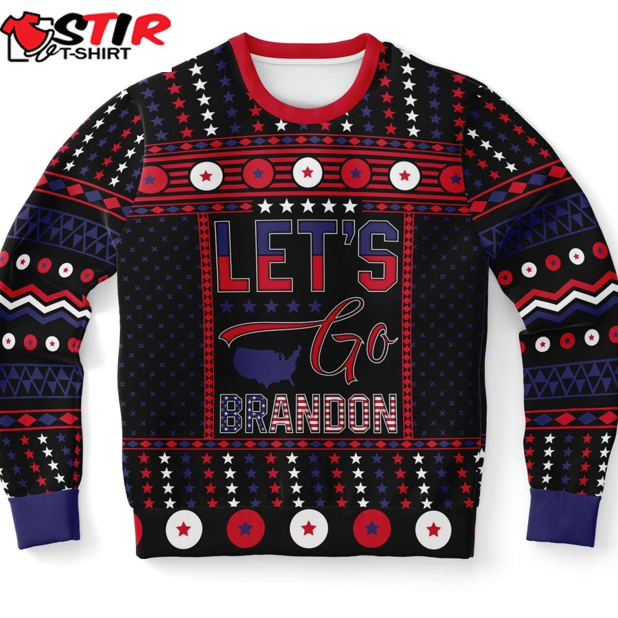 Lets Go Brandon Ugly Christmas Sweater Gift 2021