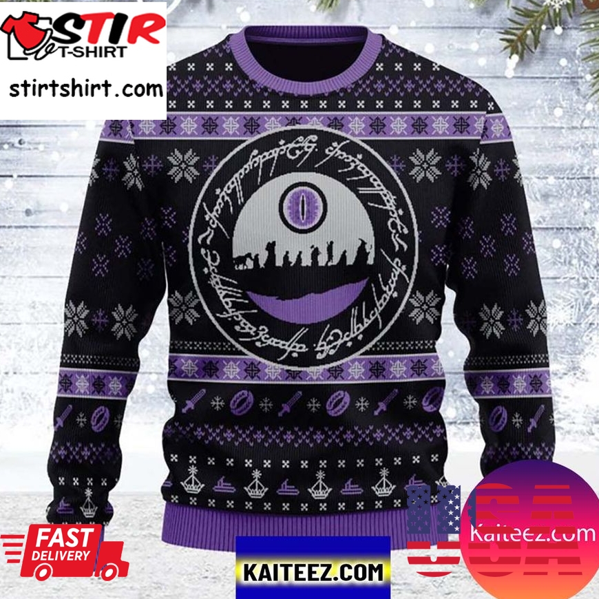 Lord Of The Rings Christmas Ugly Sweater