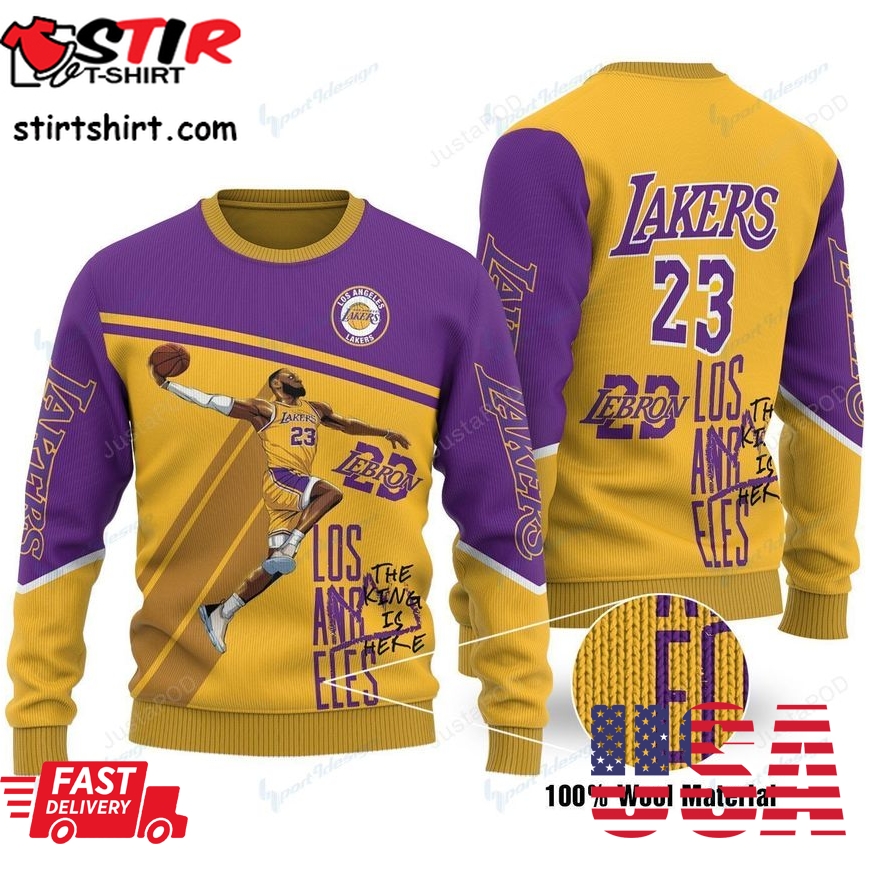 Los Angeles Lakers Ugly Christmas Sweater, All Over Print Sweatshirt, Ugly Sweater, Christmas Sweaters, Hoodie, Sweater