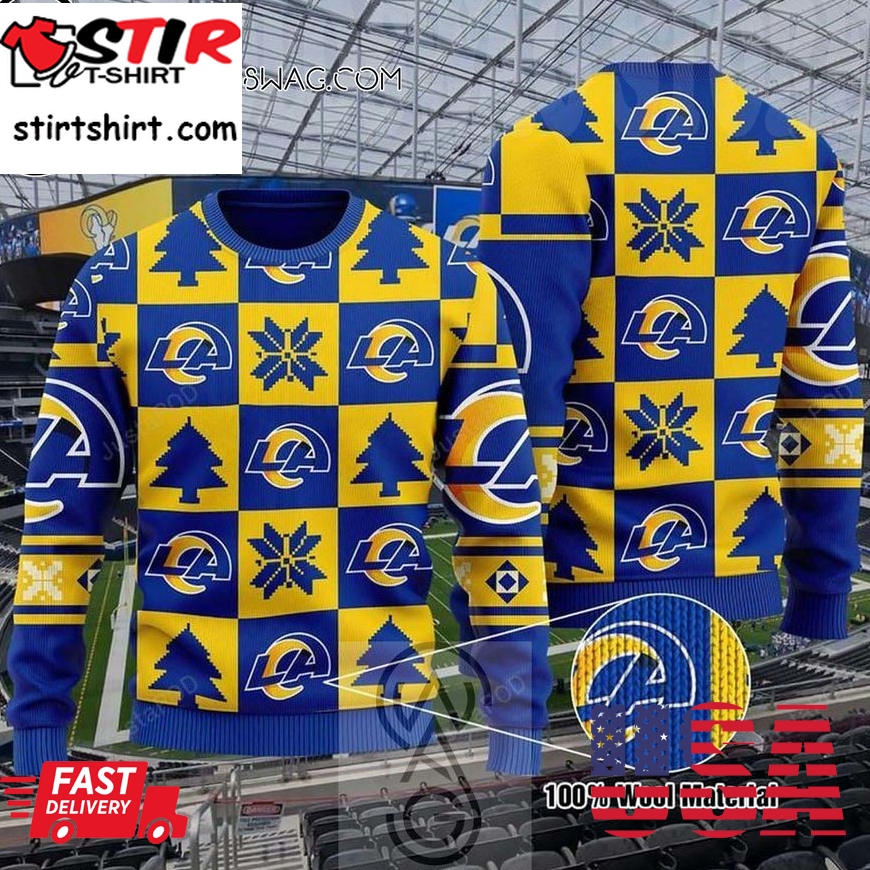 Los Angeles Rams Football Nfl Ugly Christmas Sweater