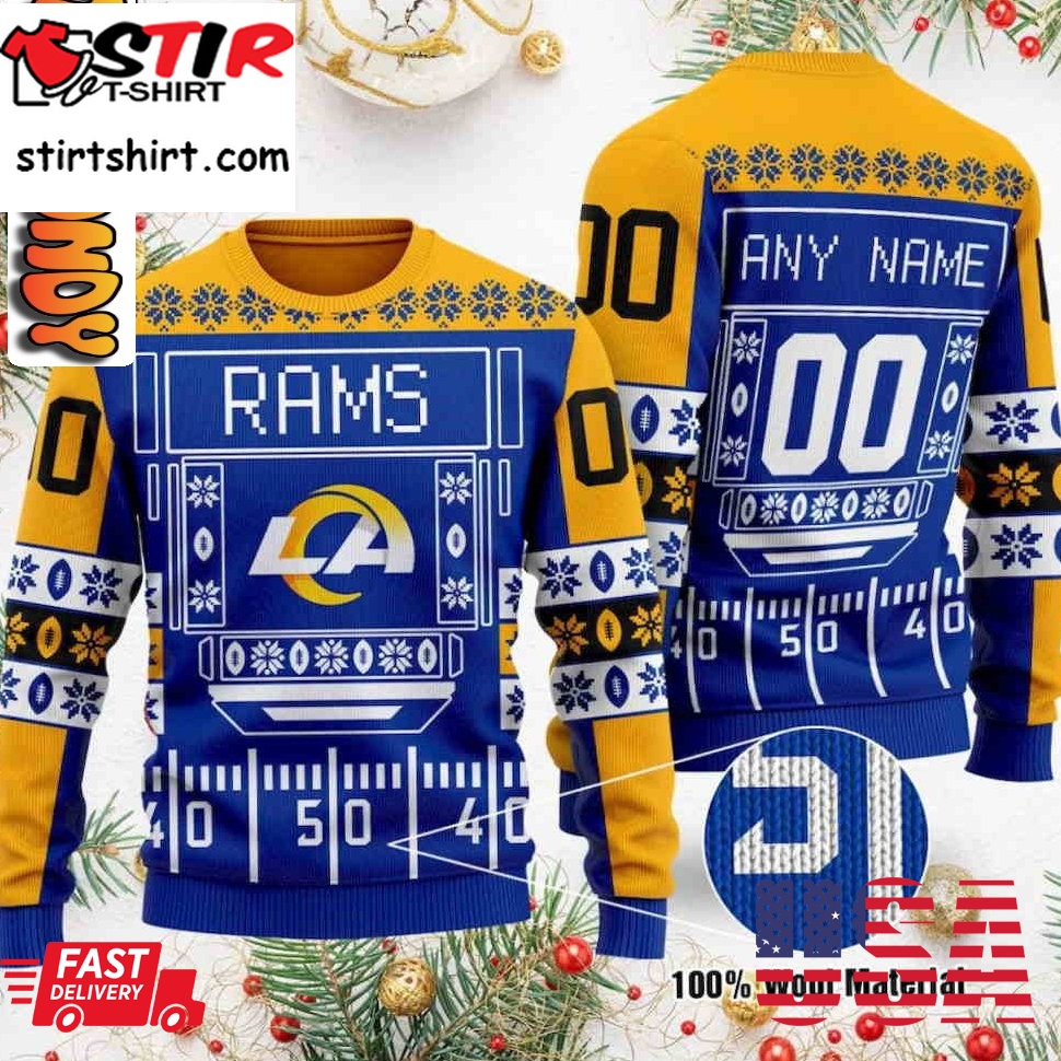 Los Angeles Rams Nfl Ugly Christmas Sweater