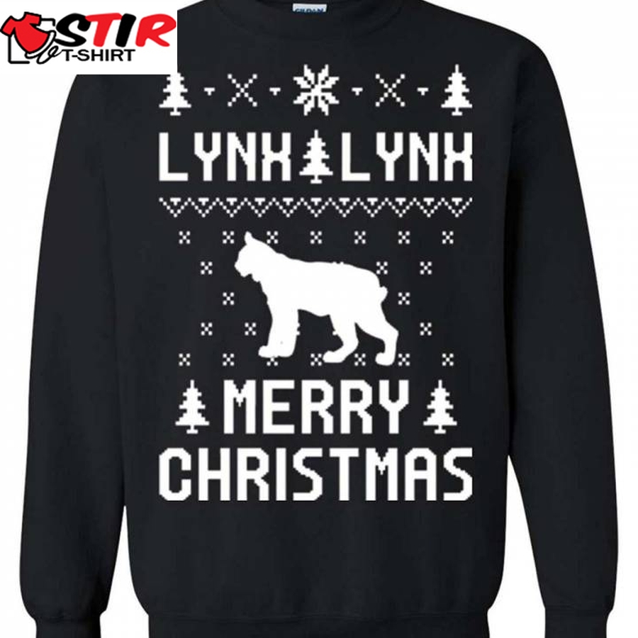 Lynx Ugly Christmas Sweater   414