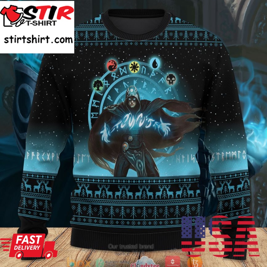 Magic The Gathering Jace  The Mind Sculptor Ugly Sweater
