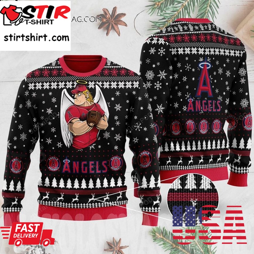 Major League Baseball Los Angeles Angels Ugly Christmas Sweater