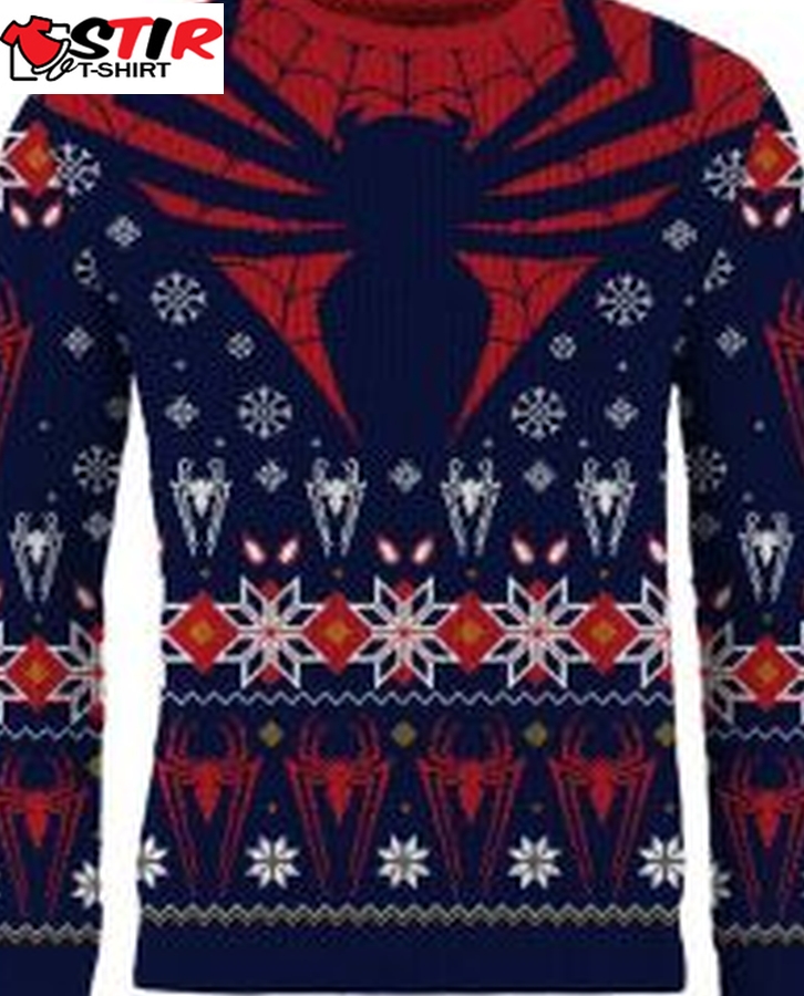 Marvel Spider Man Ugly Christmas Sweater Gift
