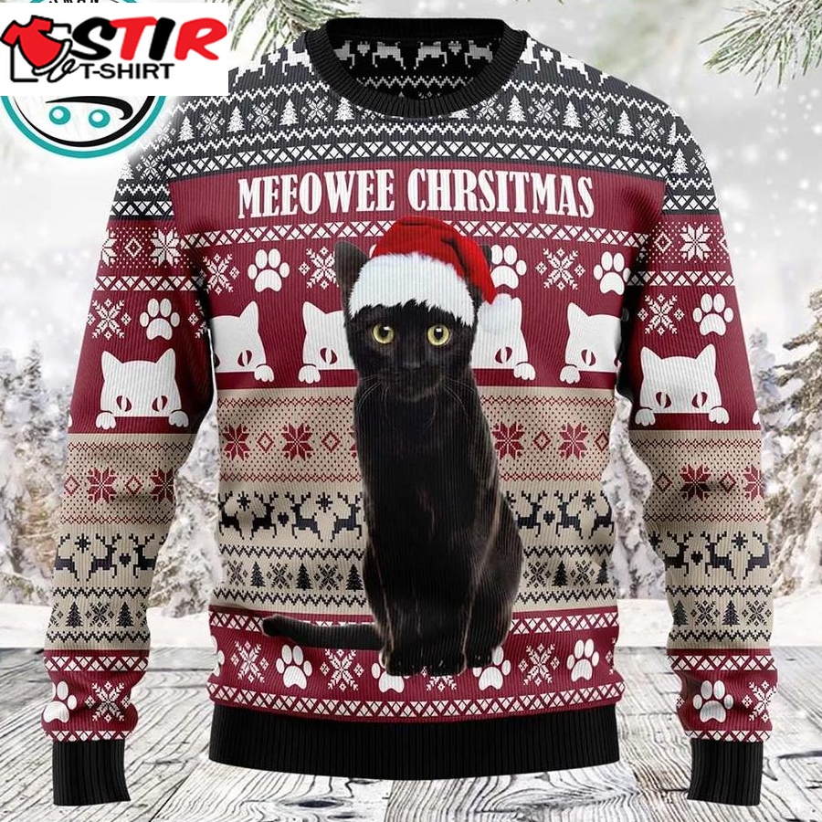 Meeowee Christmas Ugly Christmas Sweater, Xmas Gifts For Men Women