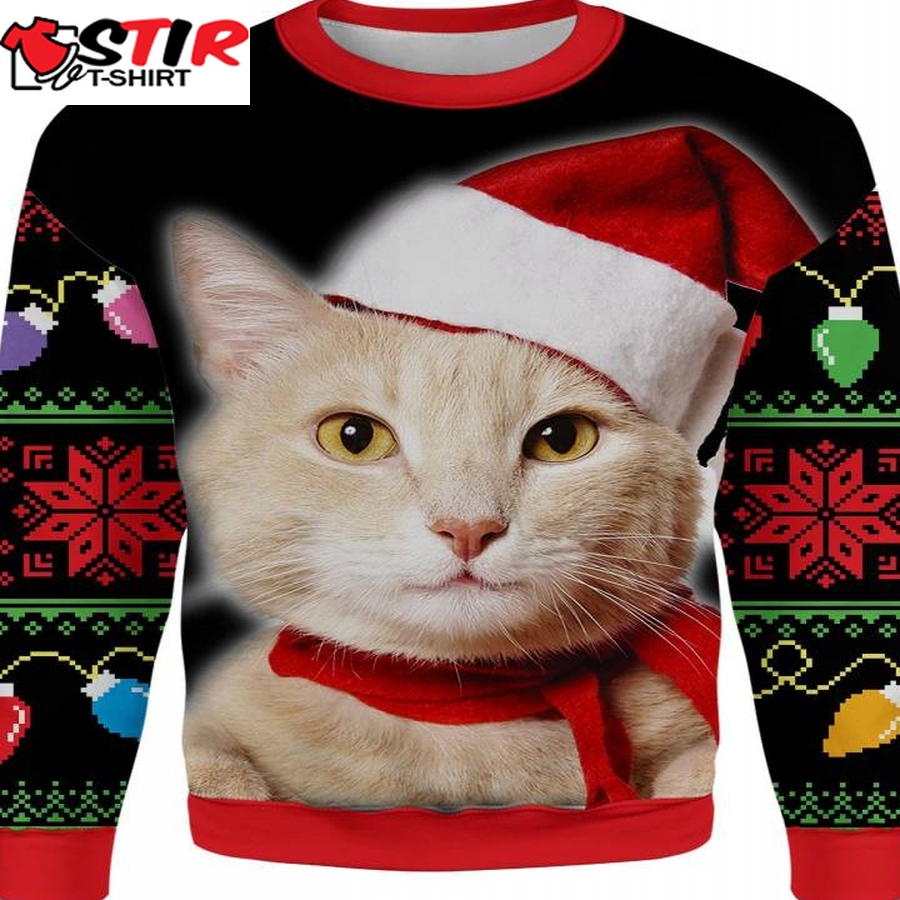 Meowy Christmas Ugly Sweater   1148