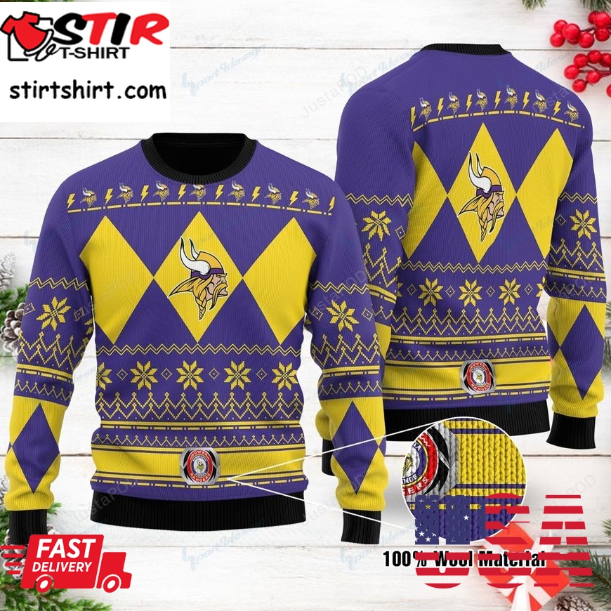 Minnesota Vikings Woolen Ugly Christmas Sweater, All Over Print Sweatshirt, Ugly Sweater, Christmas Sweaters, Hoodie, Sweater