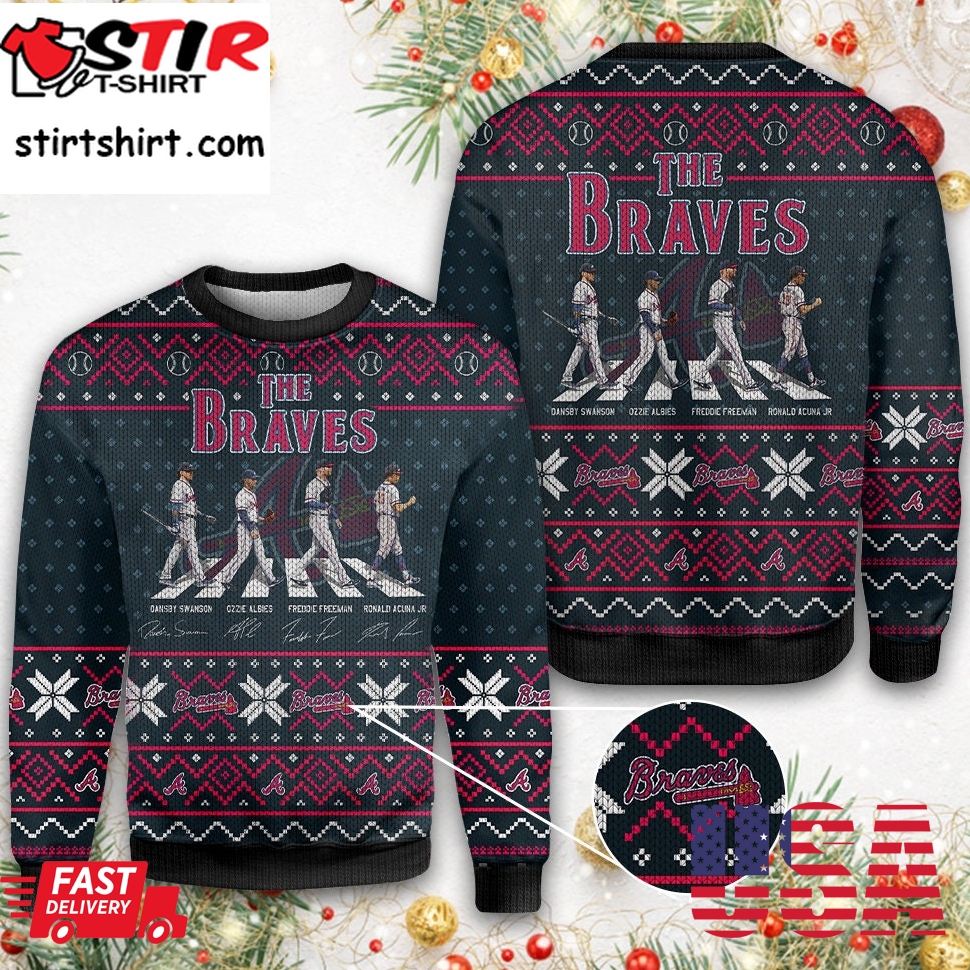 Mlb Atlanta Braves Ugly Christmas Sweater