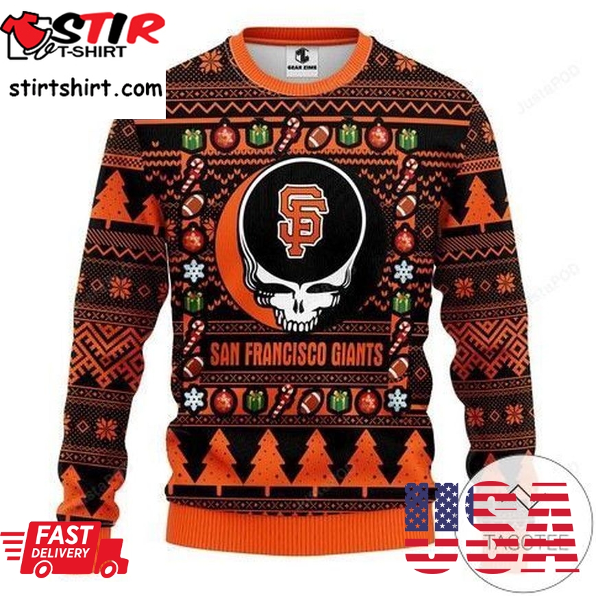 Mlb San Francisco Giants Grateful Dead Ugly Sweater