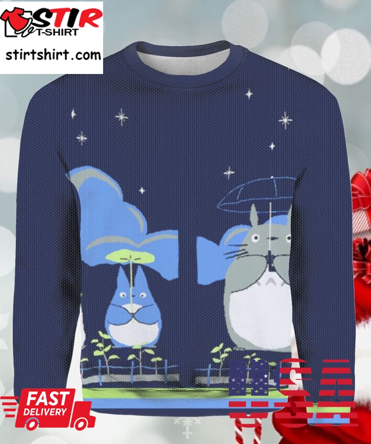 My Neighbor Totoro Studio Ghibli Christmas Sweater