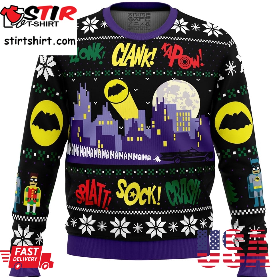 Nananana Christmas Batman Dc Comics Ugly Christmas Sweater