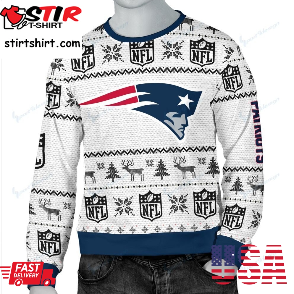 New England Patriots Ugly Sweatshirt