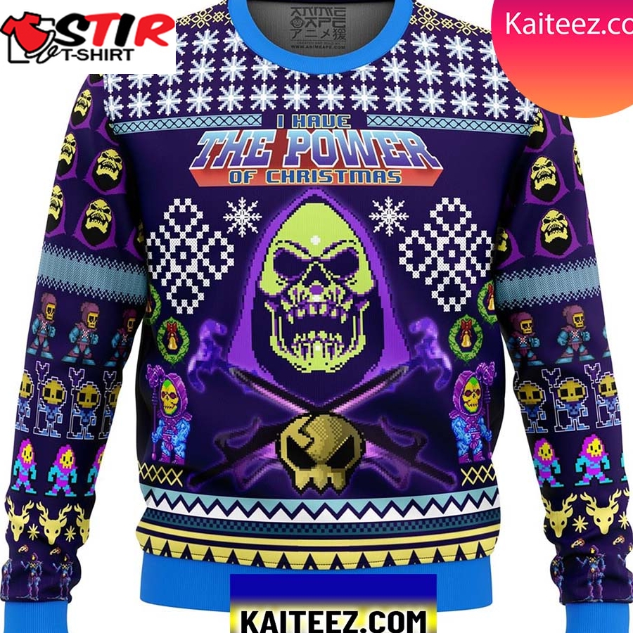 New Skeletor Masters Of The Universe Christmasugly  Sweater