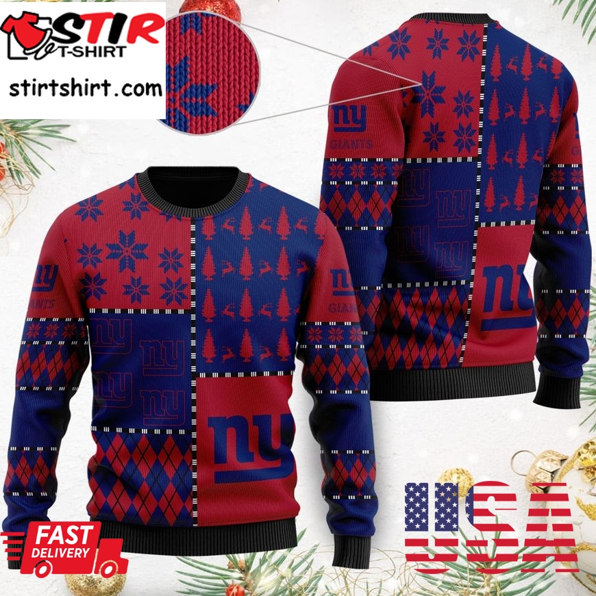 New York Giants Ugly Christmas Sweaters Best Christmas Gift For Giants Fans, Ugly Sweater, Christmas Sweaters, Hoodie, Sweatshirt, Sweater