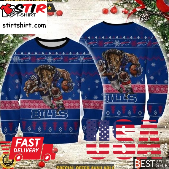 Nfl Buffalo Bills Players Football Christmas Ugly Sweater