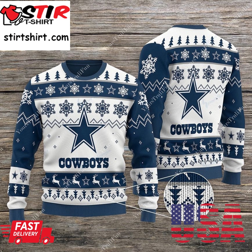 Nfl Dallas Cowboys Christmas Ugly Sweater Sweatshirt