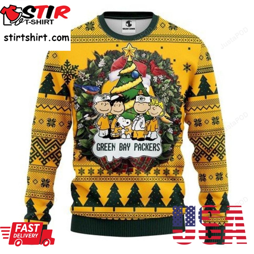 Nfl Green Bay Packers Skull Ugly Christmas Sweater, All Over Print Sweatshirt, Ugly Sweater, Christmas Sweaters, Hoodie, Sweater