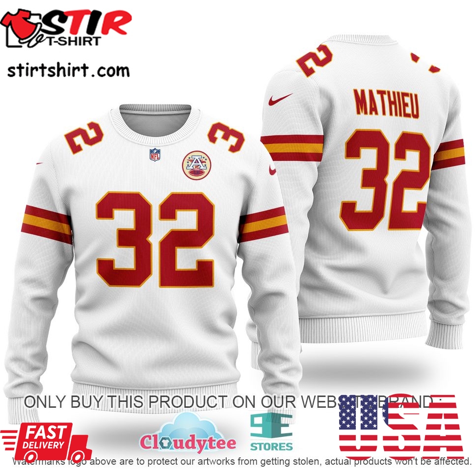 Nfl Kansas City Chiefs White Ugly Sweater  