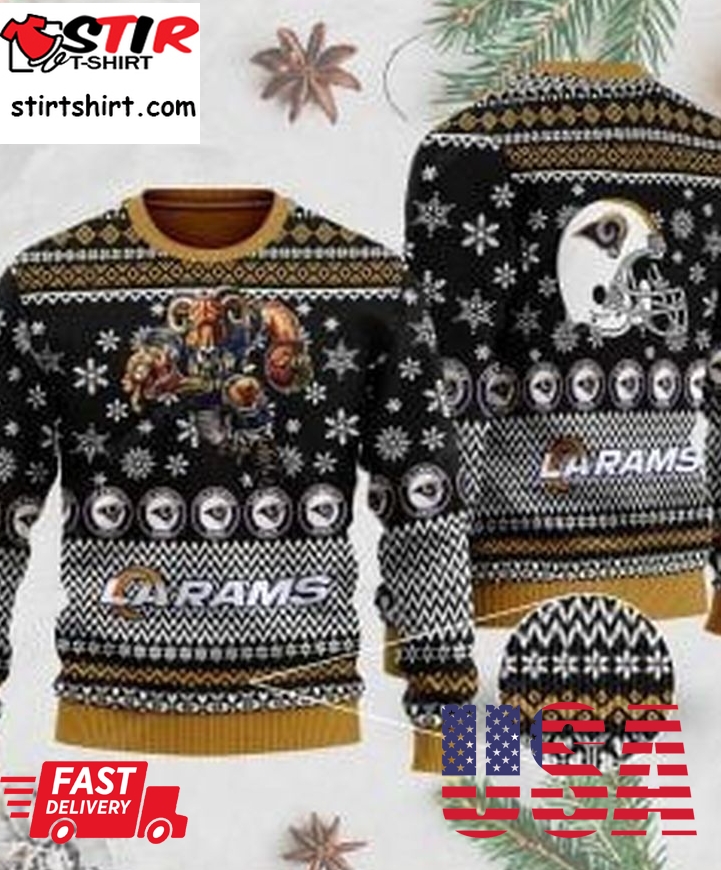 Nfl Los Angeles Rams Ugly Christmas Sweater All Over Print