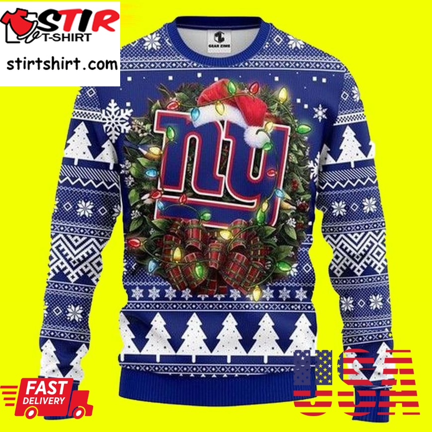 Nfl New York Giants Ugly Christmas Sweater