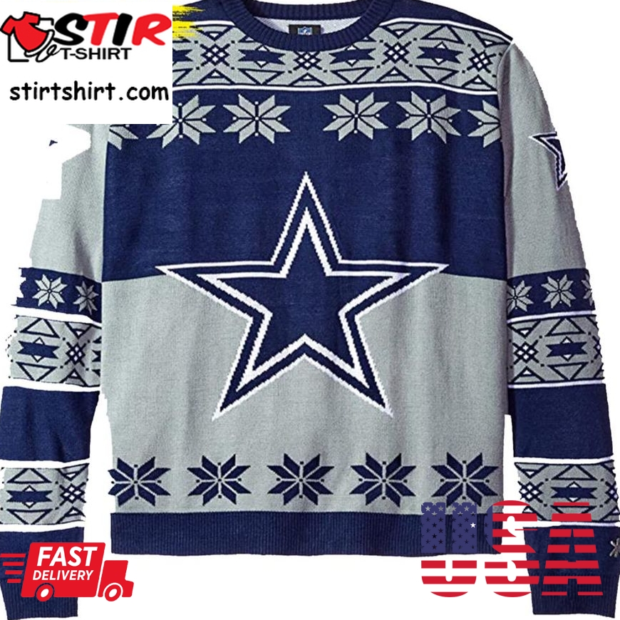 Nfl Ugly Sweater Main Dallas Cowboys Ugly Christmas Sweater
