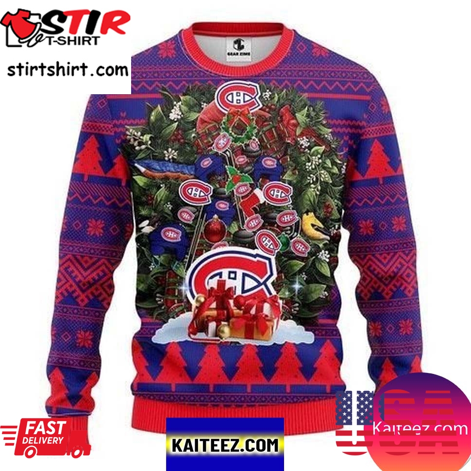 Nhl Montreal Canadiens Christmas Uglysweater