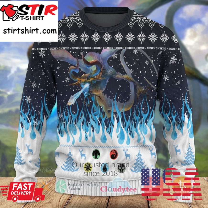 Nicol Bolas The Ravager Ugly Magic The Gathering Ugly Sweater