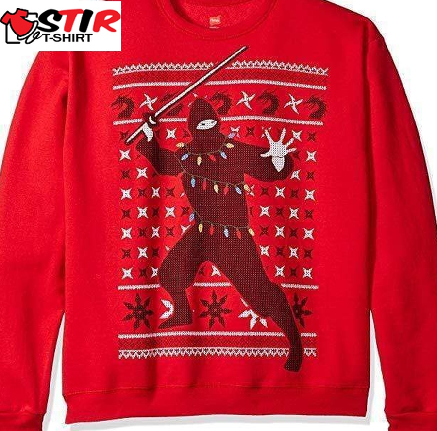 Ninja Ugly Christmas Sweater   Unisex   Sizes Small To 5Xl Ugly Christmas Sweater   925